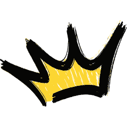 Urban Fashion Icon – Bold Crown Graffiti Style Graphic Representing Streetwear and Modern Urban Style