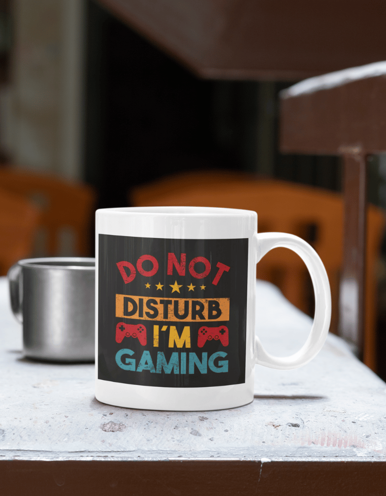 Do Not Disturb I'm Gaming Coffee Mug – Gamer Gift – South Africa